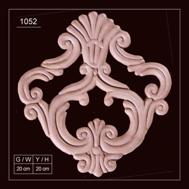 1052 Baskılı Aplik 1052 Baskılı Aplik